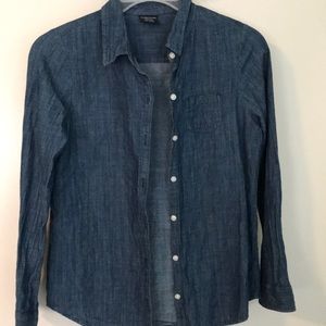 Long Sleeve Denin Shirt